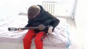 Песня Виктора Цоя: электричка на гитаре соло -