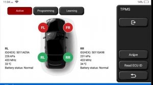 THINKTOOL | Mercedes Benz TPMS Sensor activation, programming and relearn tutorial #thinkcar