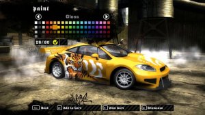 NFS MW 2005 - Mitsubishi Eclipse | Tuning and Gameplay