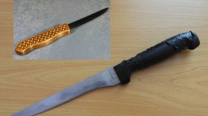 Реставрируем КУХОННЫЙ НОЖ / Restoration Knife