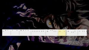 Black Clover - Opening 7 (Guitar Tab)