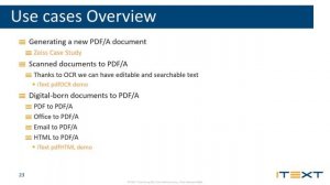 Webinar: PDF/A, digital documents to withstand the sands of time