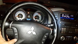 Проверка после замены подрулевого шлейфа (датчика) Pajero 4
