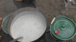 Экспедиция. Устье Оконона . Готовимся к отплытию Токинско - Становой национальный парк
