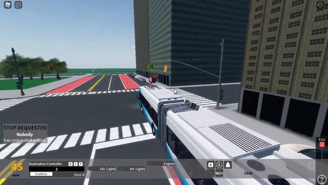Pigeon Transit Authority (Roblox) | New Flyer XE60 on M23 Crosstown смотреть онлайн