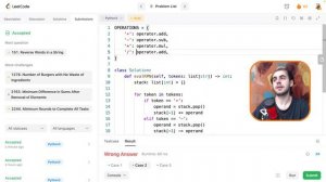 Evaluate Reverse Polish Notation - LeetCode Daily