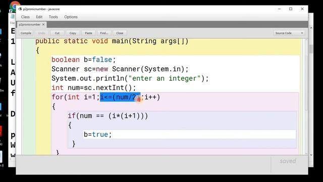 Pronic number in java | Java program to check whether a number is pronic number or not