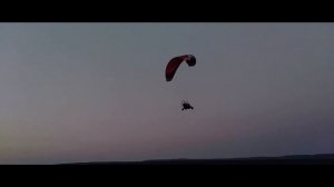 Россия. Полёт на параплане в красивейших местах села Воскресенское. Саратовская область!