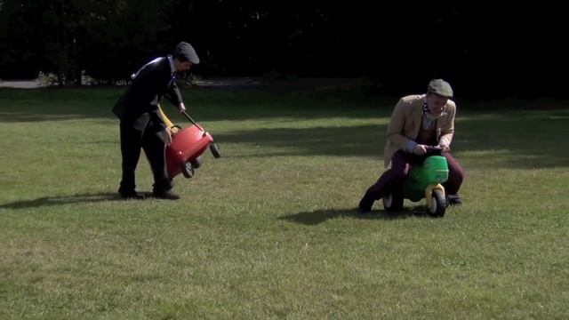 Homage to Monty Python's 'Upper Class Twit of the Year' sketch