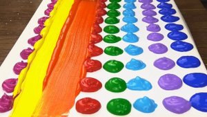 РАЗВИВАШКА для детей и родителей! Картина "Чайки"  // Акриловая живопись!