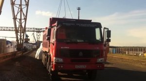 Испытание Самосвала Хово Загрузка