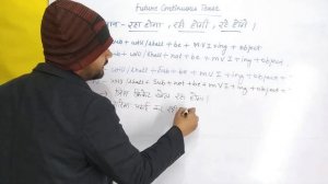 Rules For Making Future Continuous Tense | Part-10 | English Grammar