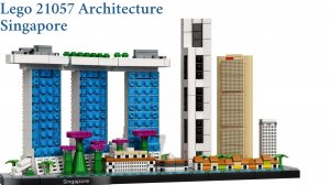 Lego 21057 Architecture Singapore . Сборка Лего архитектура 21057