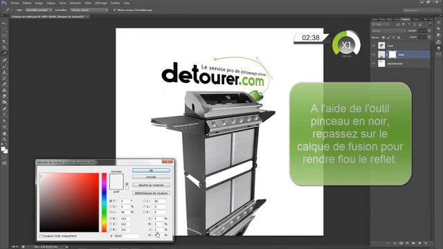 Tuto 05 : Création dun reflet sous Photoshop