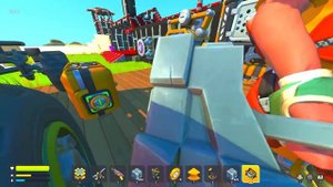 БРОНИРОВАННЫЙ ТАНК VS КРАСНЫЙ БОСС РОБОТ! ПОСТРОИЛИ ТАНК С ПУШКОЙ В SCRAP MECHANIC SURVIVAL