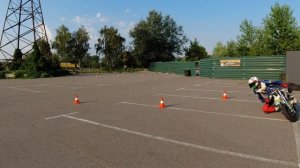 Скоростная Восьмерка На Мотоцикле