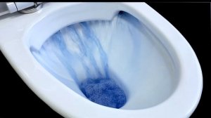 Каскадный смыв унитаза-моноблока EvaGold