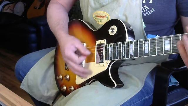 Rockburn Les Paul Standard Vintage Sunburst смотреть онлайн