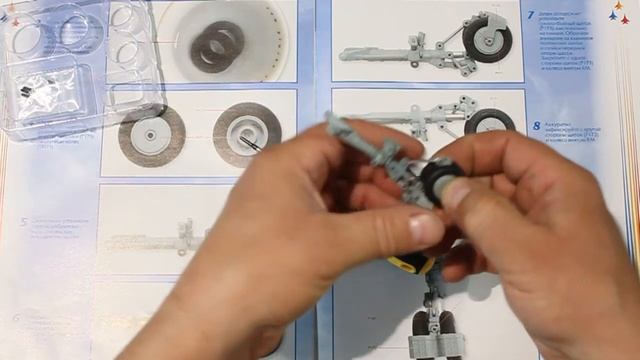 Сборка модели самолета МиГ 29 от DeAgostini №53 смотреть онлайн