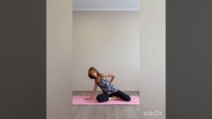 Упражнение "Русалка". Для спины.