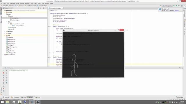 LibGDX Sprite Animation Tutorial смотреть онлайн
