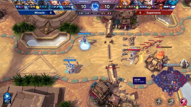 HGC 2018 KR – Phase 2 Week 1 - Miracle vs. Supernova - Game 1 смотреть онлайн