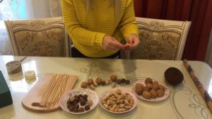 Как составить букет из орехов