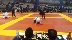 Finale championnat de France 2015 Jiu jitsu Brésilien en absolut Reda Mebtouche