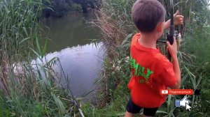 ЛОВЛЯ ЛЕТОМ ЕРША НА ПОПЛАВОЧНУЮ УДОЧКУ