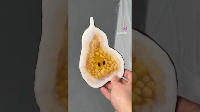Груши из эпоксидной смолы, которые так и хочется укусить?? В наличии и на заказ artlab.deco смотреть онлайн