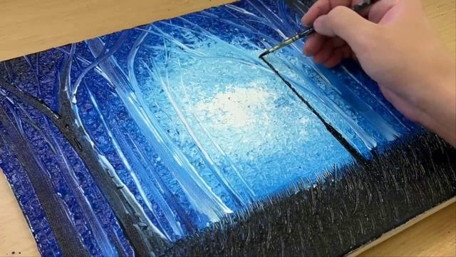 Хобби. Рисуем красивый пейзаж.