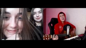 милые реакция девушка в чат Рулетке и красивые песни от фатхидин