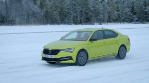 Skoda Superb Sportline Dragon Skin is snow  (2024)