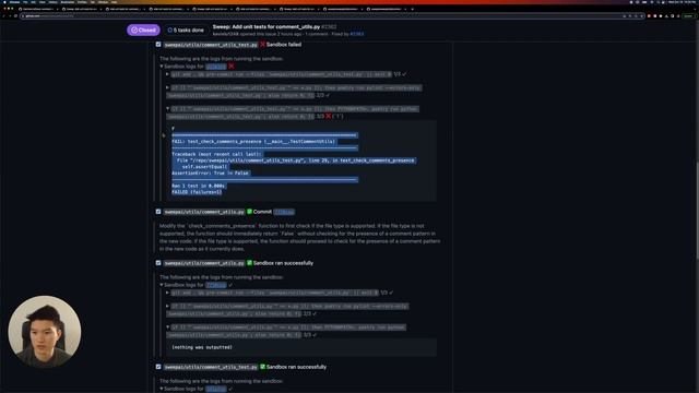 AI Developer Catches and Fixes a Python Bug in GitHub смотреть онлайн