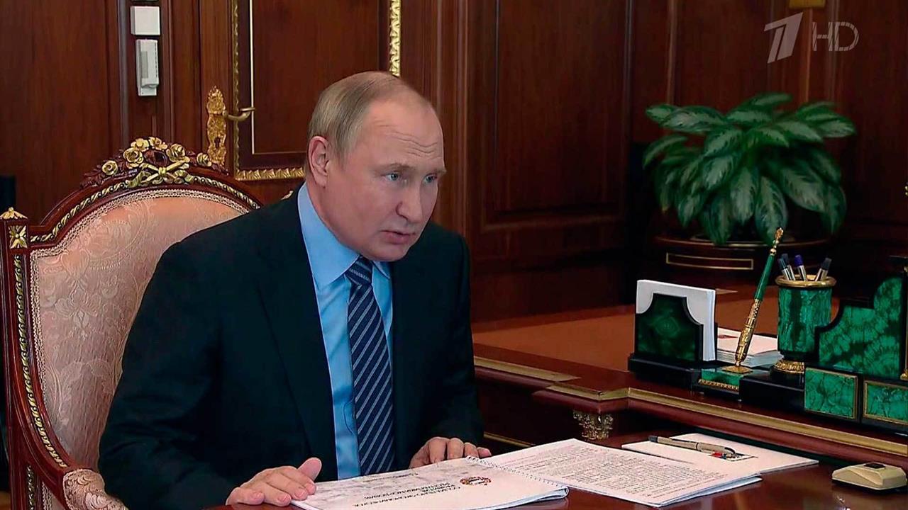 Артем Здунов доложил Владимиру Путину о социально-экономическом развитии Мордовии