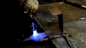 Газовая горелка без кислорода через компрессор.Gas burner without oxygen through compresso