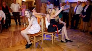 Girls in Pantyhose and Stockings at Wedding Reception