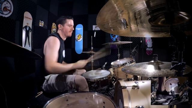 'NOFX - Linoleum' Played Faster (Drum Cover) - Kye Smith смотреть онлайн