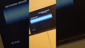 pioneer vsx-922 UE22 and network error.