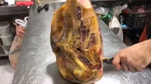 Как резать Хамон!