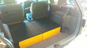 Обустройство багажного отделения в TOYOTA Picnic / Ipsum SXM
