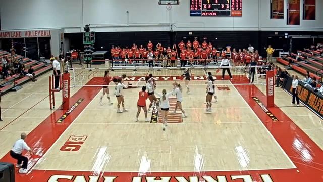 Katie Myers #23 | MB/Opp | Maryland v Indiana Full Match смотреть онлайн