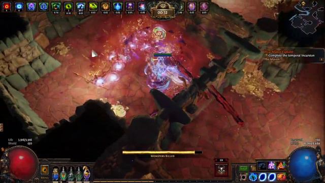 3.13 Hexblast Archmage Ignite HIE lv93 - T15 PoE