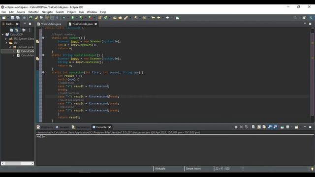 (TAGALOG) JAVA PROGRAM FOR CALCULATOR IN JAVA | OBJECT-ORIENTED PROGRAMMING | KUYS TUTORIALS смотреть онлайн