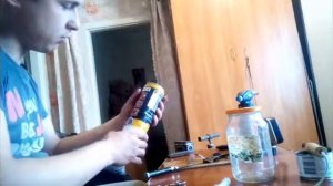 Многоразовый балон для прочистки пистолета ,своими руками.