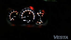 #светодиодные лампы заднего хода на LADE VESTE седан