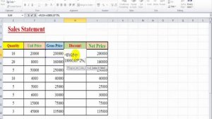 How to Calculate Sales Sheet in Microsoft Excel. Bangla Tutorial. Part-4