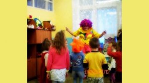 Детский праздник .Воронеж. Клоун.avi
