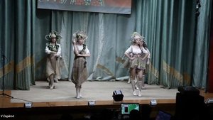 Образцовый коллектив Кузбасса театр моды "Престиж" Коллекция "Дарьяна"