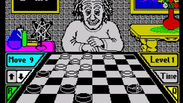 Draughts Genius, 1987 г., ZX Spectrum. Полное прохождение игры.